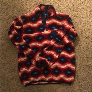 Patagonia pull over vintage fleece